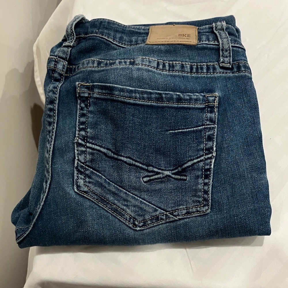 Buckle Women's Straight Leg Jeans - Dark Blue